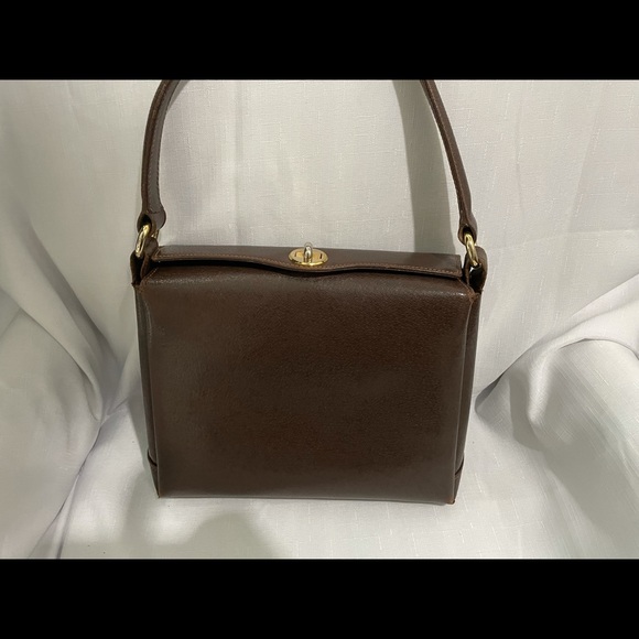 VINTAGE GUCCI KISS LOCK TOP HANDBAG - Picture 2 of 11